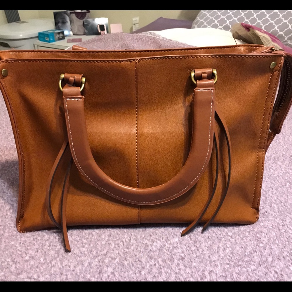Tan purse